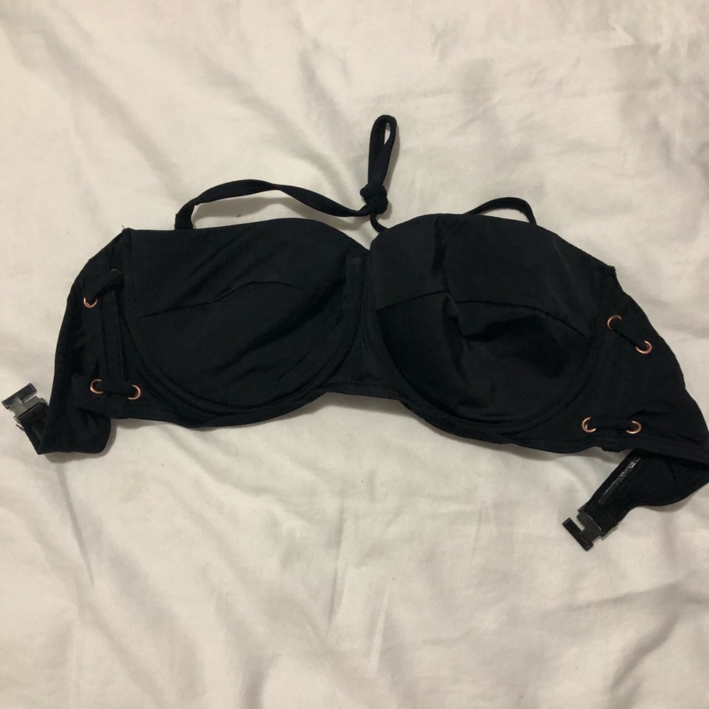 Black ASOS bikini top